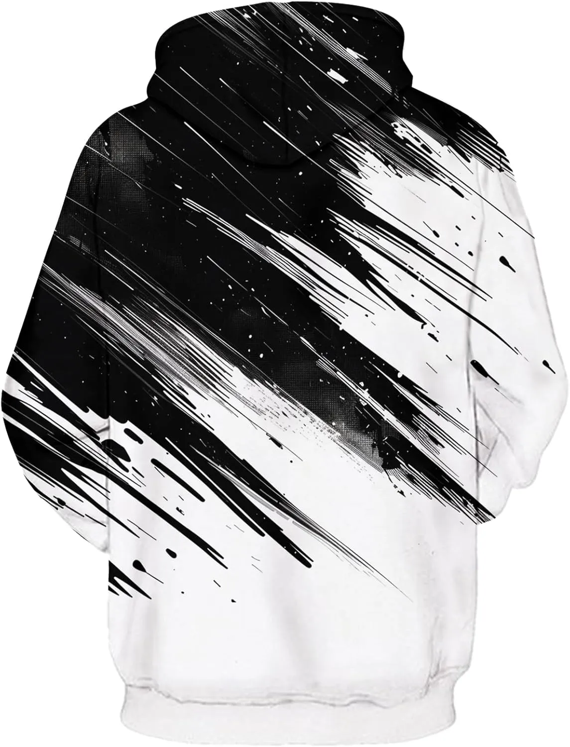 RAISEVERN Hoodies for Men Women 3D Graphic Fleece Sweatshirts Pullover Novelty Cool Funny Hoody Hooded With Pockets