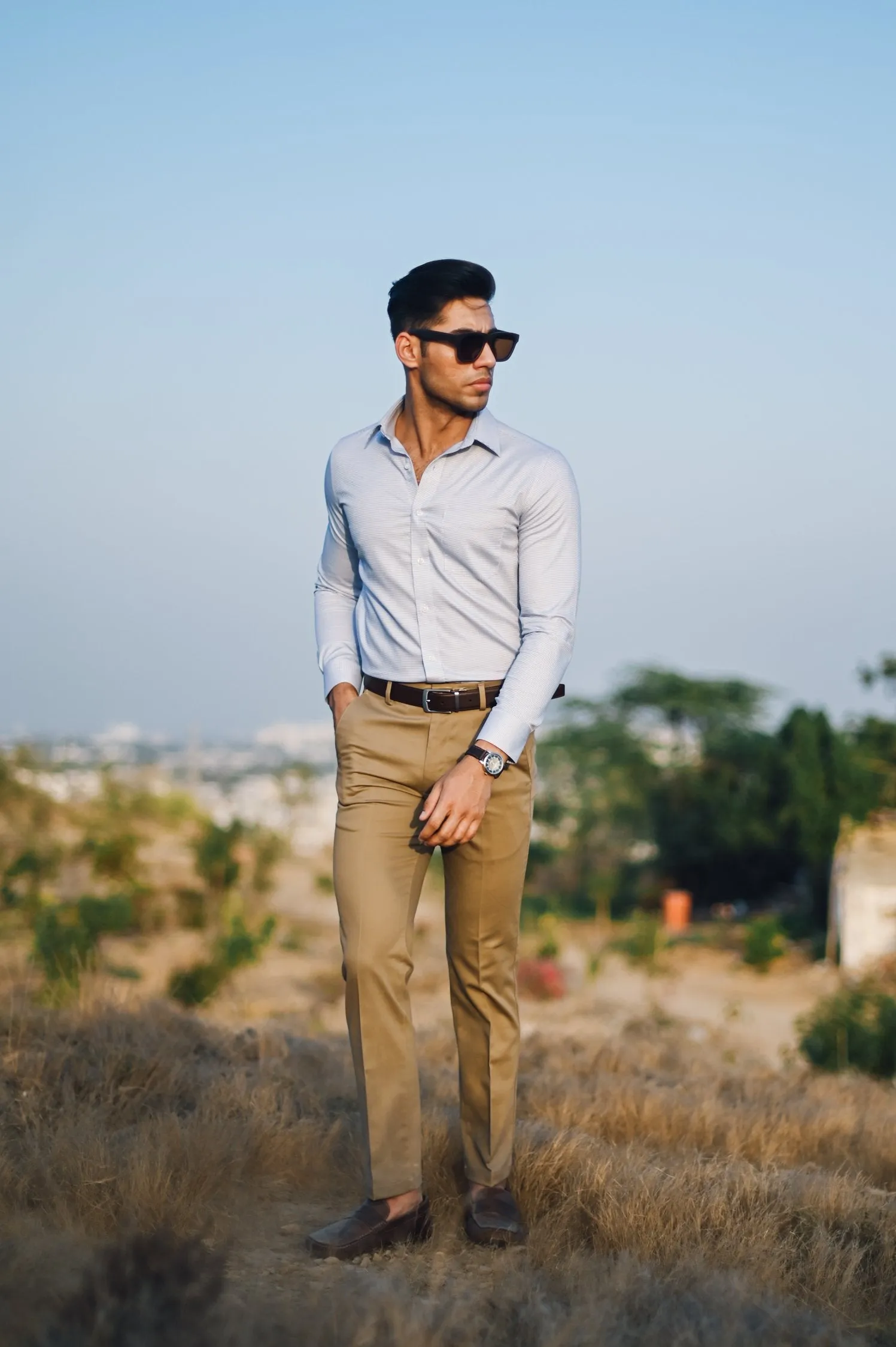 RE-DEFINE KHAKIS - REGULAR FIT