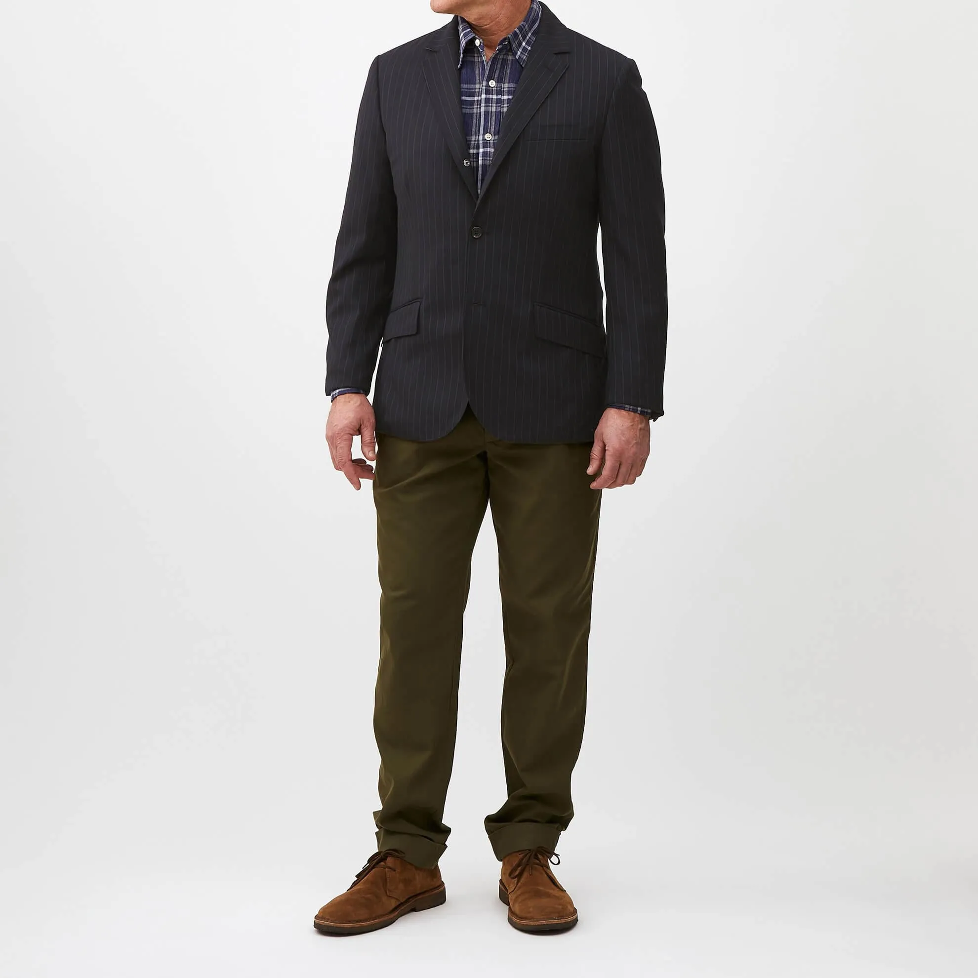 Sapeur's Pinstripe Blazer