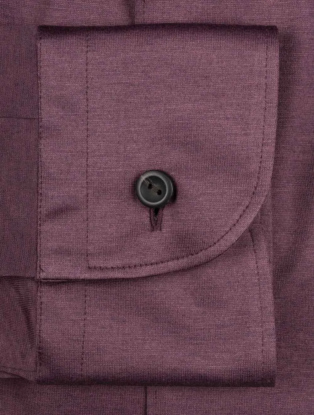 Slim Fit Jersey Shirt Burgundy