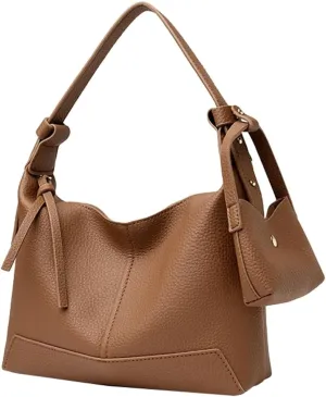 Soft Vegan Leather Crossbody Purses for Women Small Dumpling Shoulder Tote Bag Satchel Shopping Handbags