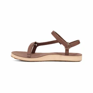 Teva  Women's Original Universal Slim Lea Brown M
