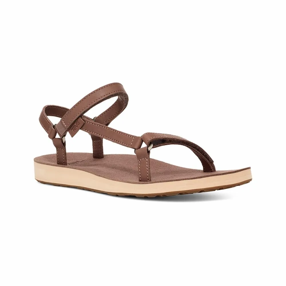 Teva  Women's Original Universal Slim Lea Brown M