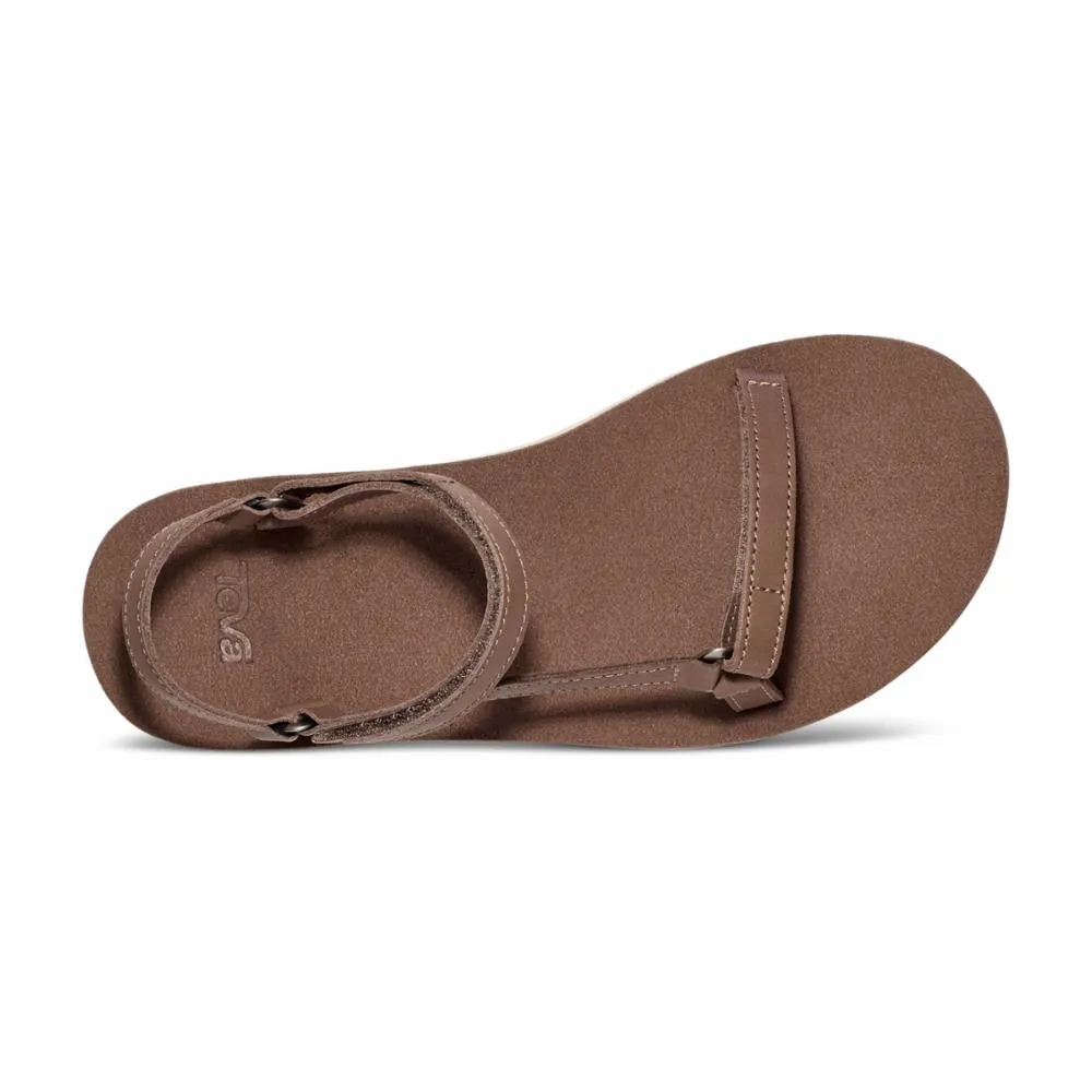 Teva  Women's Original Universal Slim Lea Brown M