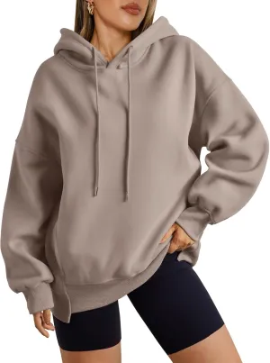 Trendy Queen Womens Oversized Hoodies Fall Fashion 2025 Casual Long Sleeve Sweatshirts Y2k Outfits Winter Clothes