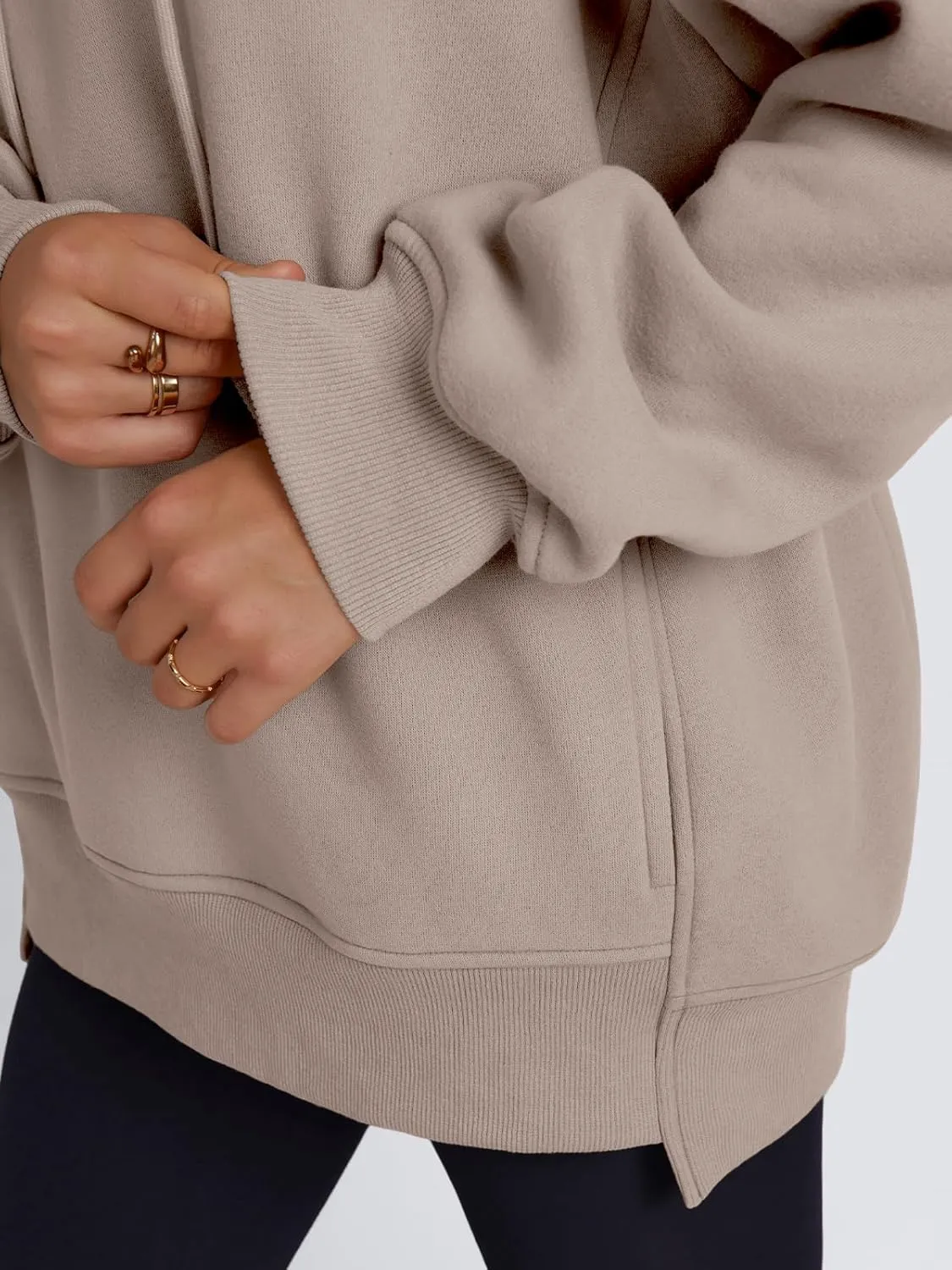 Trendy Queen Womens Oversized Hoodies Fall Fashion 2025 Casual Long Sleeve Sweatshirts Y2k Outfits Winter Clothes
