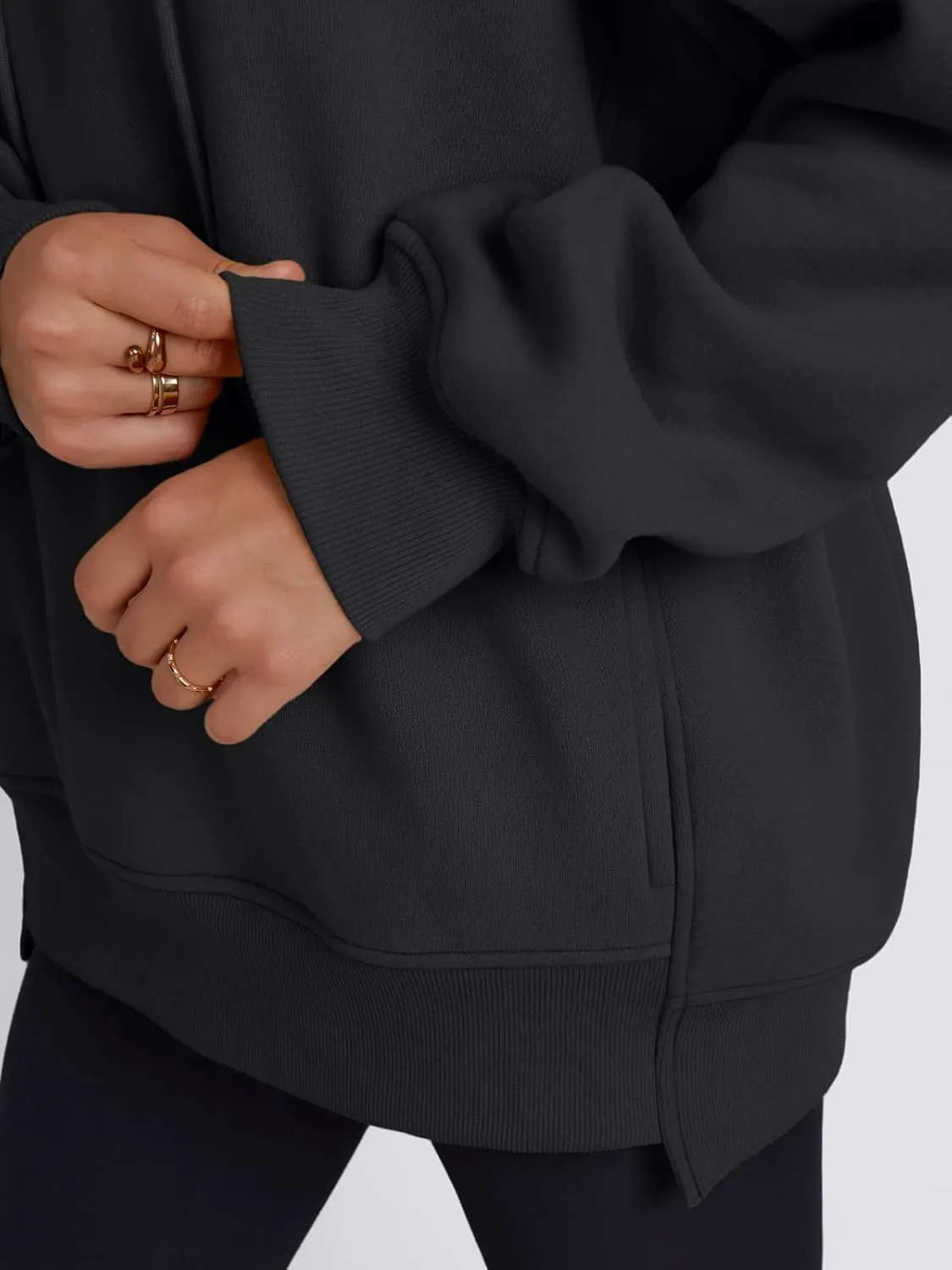 Trendy Queen Womens Oversized Hoodies Fall Fashion 2025 Casual Long Sleeve Sweatshirts Y2k Outfits Winter Clothes