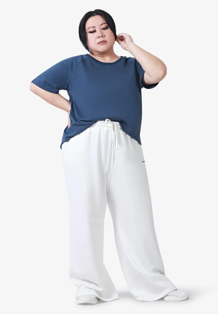 Werra Premium Staycation Wide Leg Pants - White