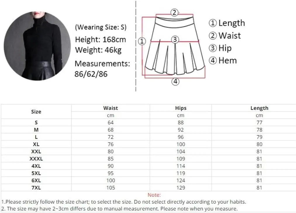 Women Autumn Midi Leather Skirt Long Skirts for Women Spring Summer Ladies Solid Skirt