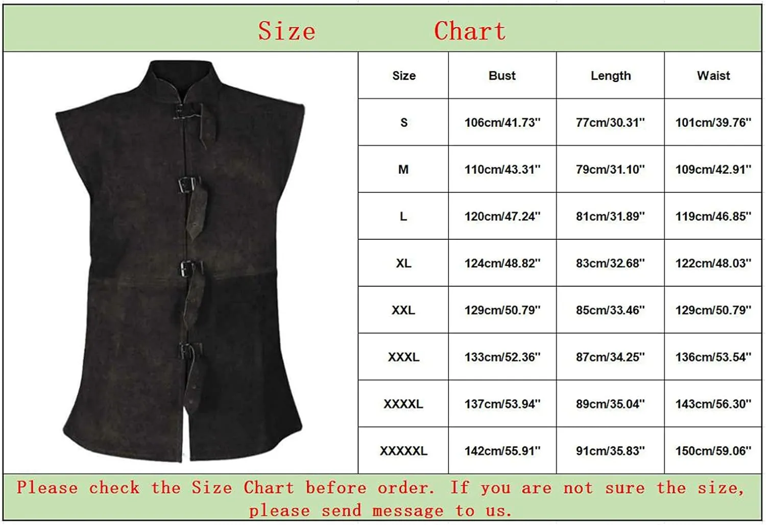 ZHUER Mens Cowboy Suede Leather Vest - Retro Faux Suede Waistcoat for Men - Slim Fit Sleeveless Casual Vest Jacket